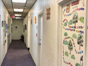 Aegis Bakersfield Columbus hallway