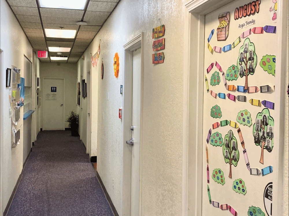 Aegis Bakersfield Columbus hallway