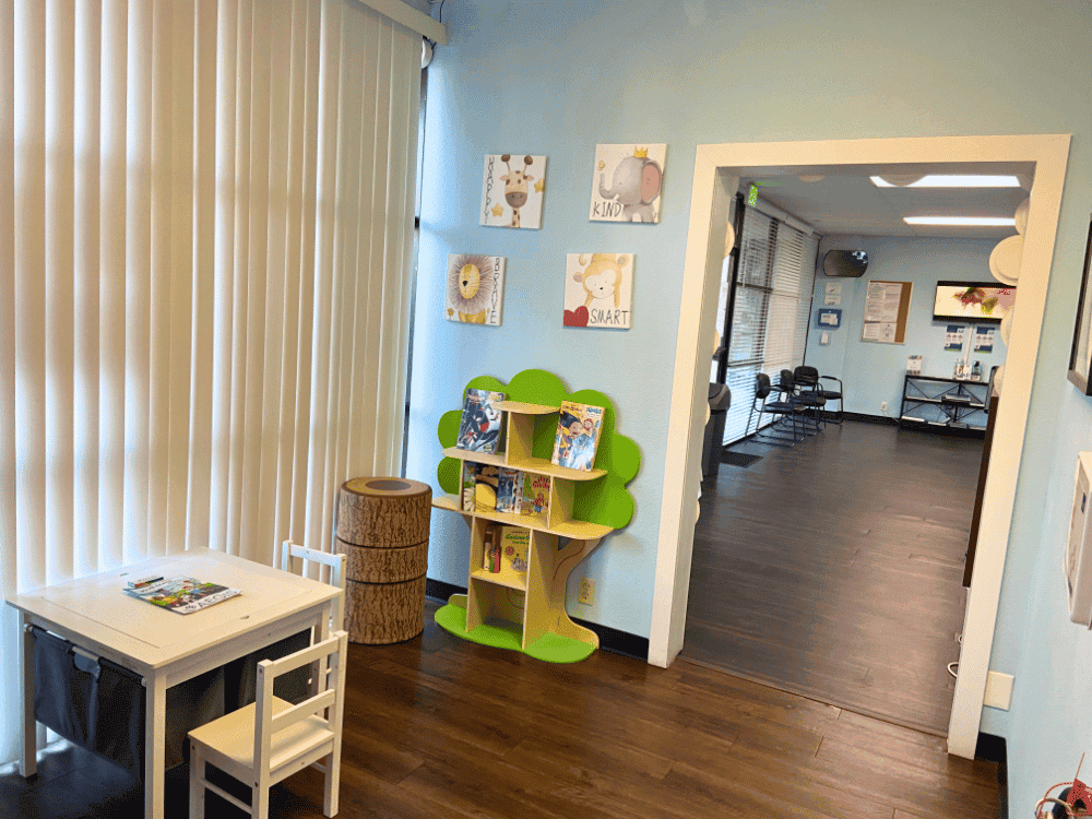 Aegis La Mirada children's waiting area