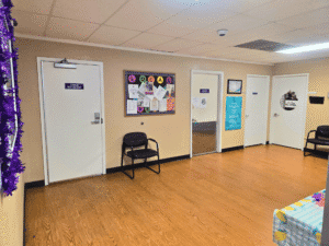 Aegis Merced lobby