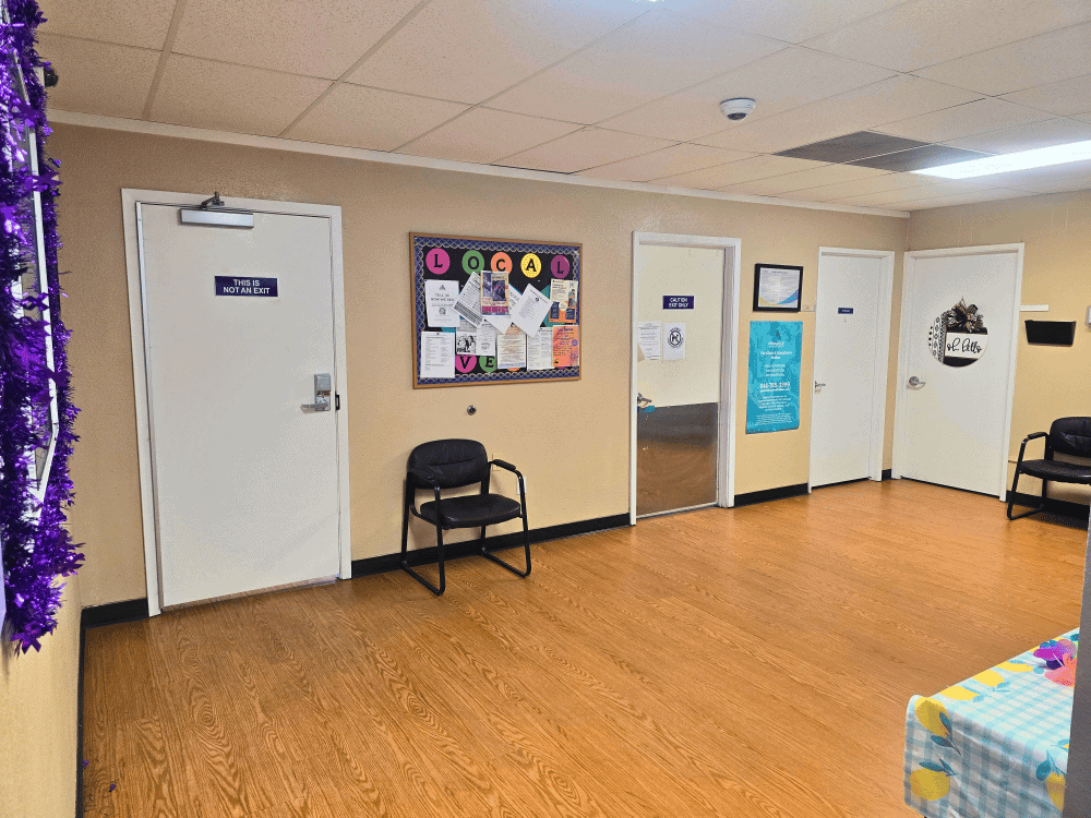 Aegis Merced lobby