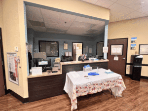 Front desk at Aegis Simi Valley