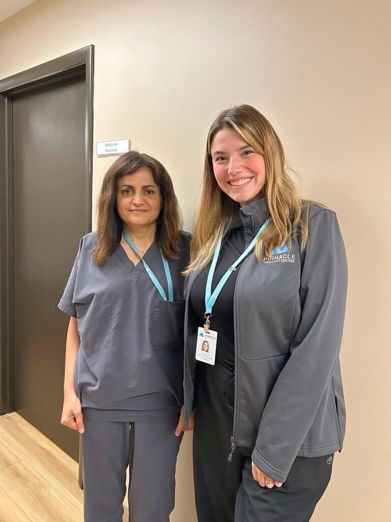 Sanjit Dhaliwal (Medical Director) and Madelyn Rudoy (Nurse Practitioner) Pinnacle Treatment Services Aliquippa
