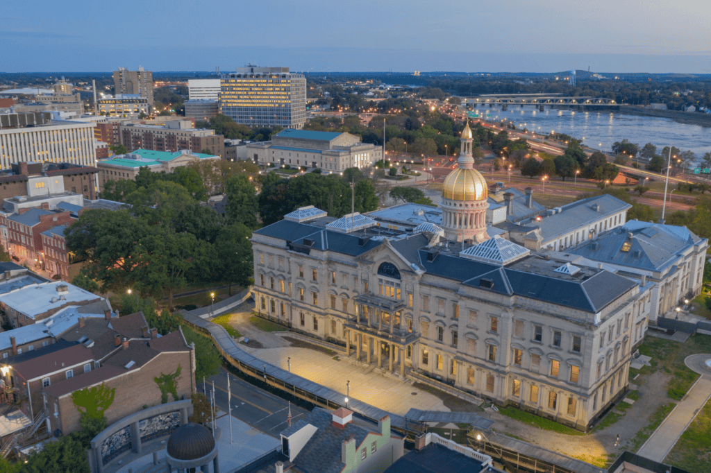 Image of the Trenton, New Jersey skyline