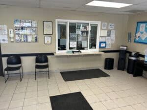 Aegis Treatment Centers Santa Barbara nurses station.