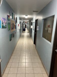 Aegis Treatment Centers Santa Barbara hallway.