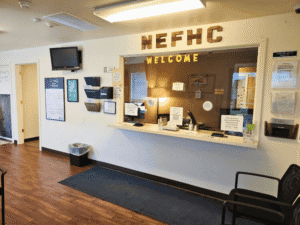 Lobby of at Northeast Family Healthcare