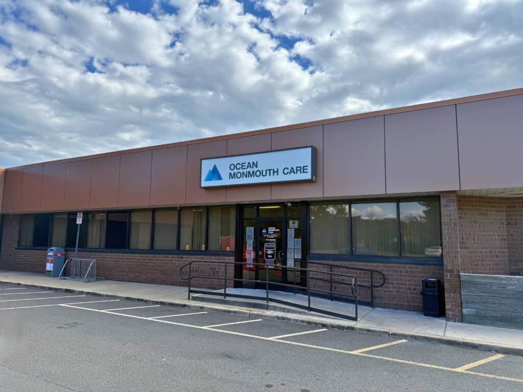 Exterior of Ocean Monmouth Care
