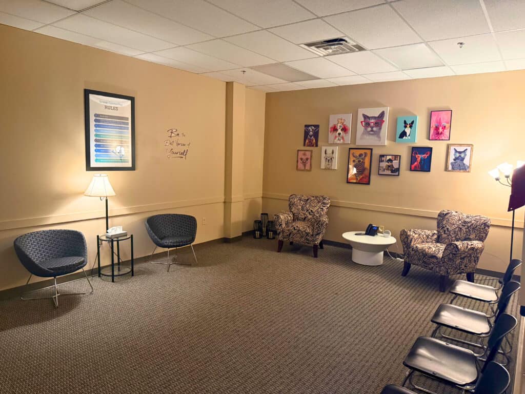Group room at Ocean Monmouth Care