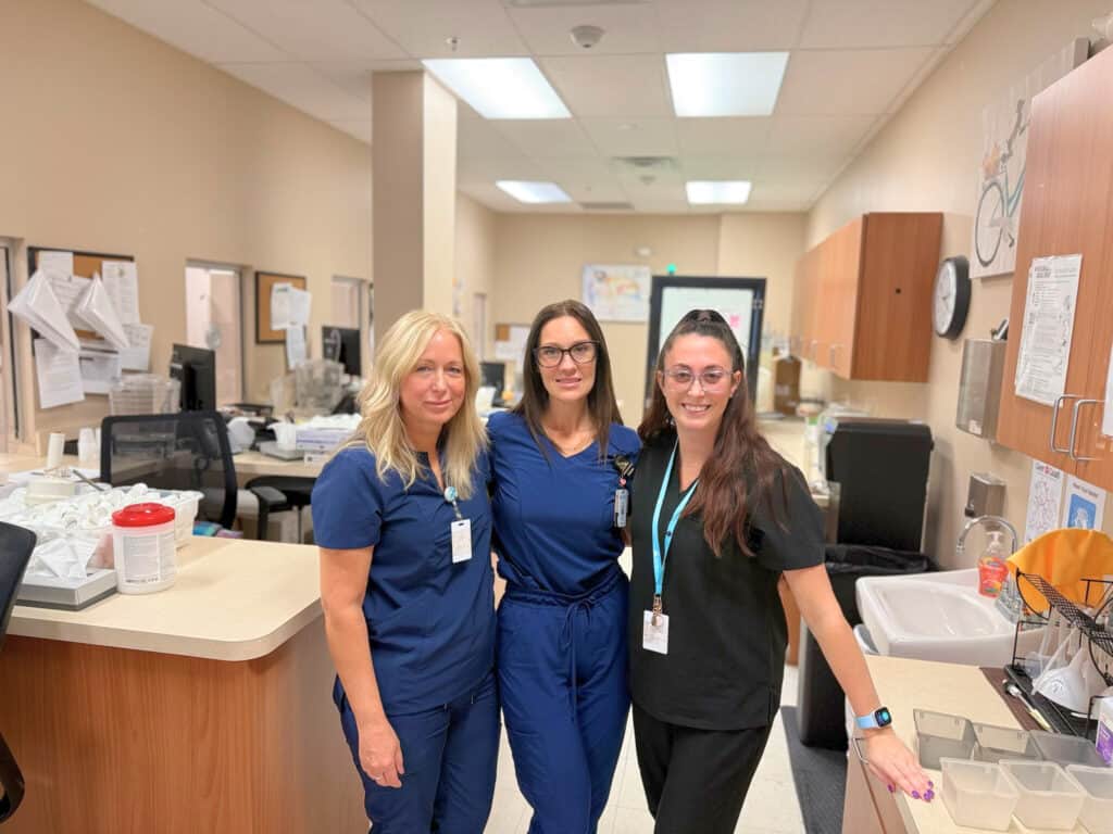 Nurses from Ocean Monmouth Care