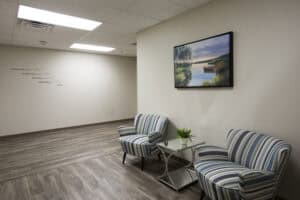 Recovery Works Merrillville waiting area