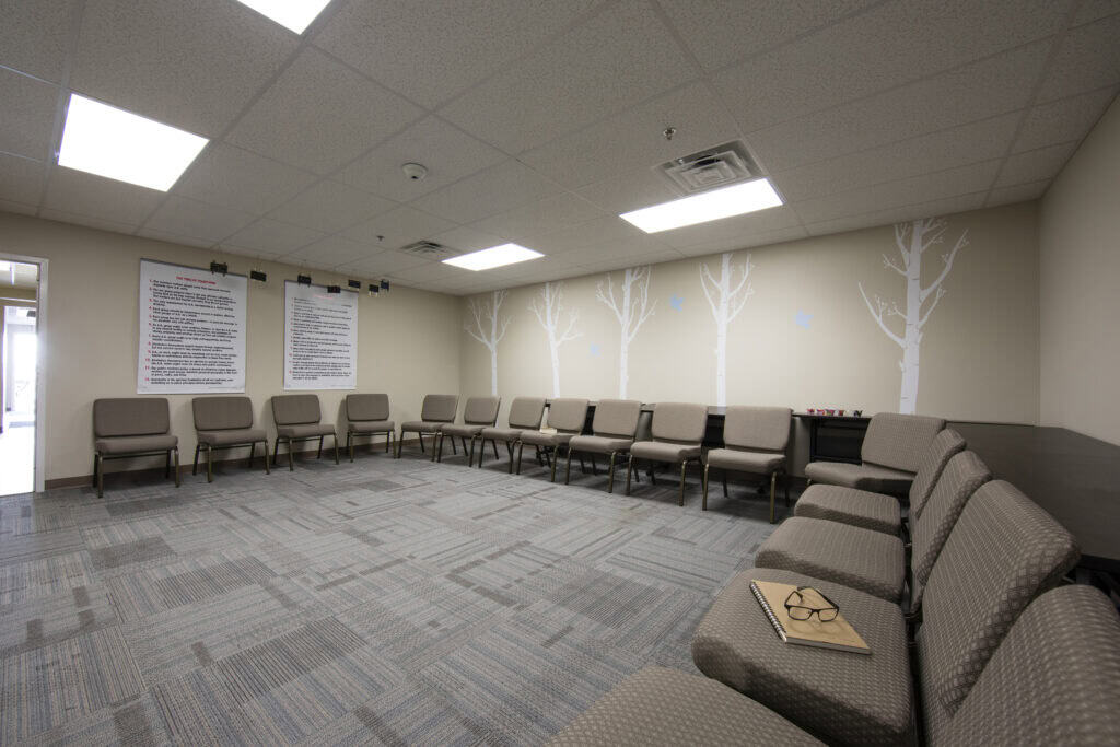 Recovery Works Merrillville group room