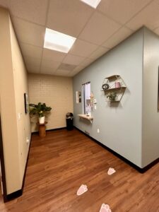 Nurses station at Aegis Lompoc