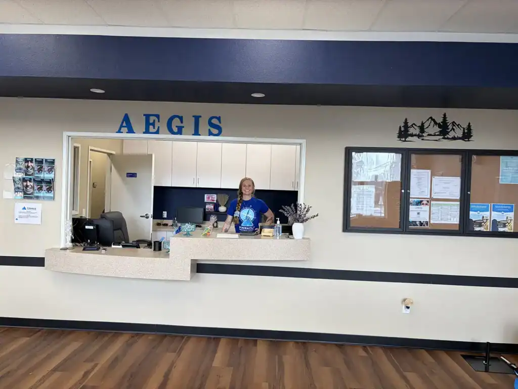 Aegis Crescent City nurses window