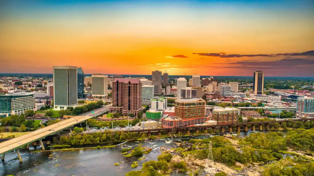 Richmond VA skyline