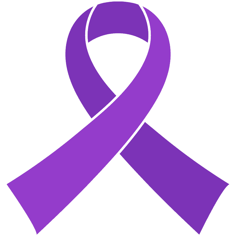 purple ribbon