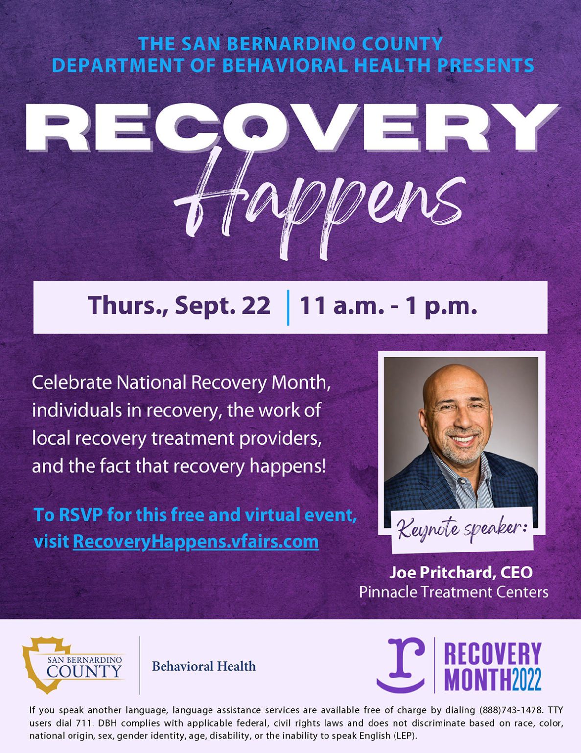 Recovery Happens with CEO Joe Pritchard Pinnacle Treatment Centers